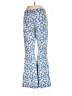 American Eagle Outfitters Floral Blue Casual Pants Size L - photo 2