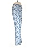 American Eagle Outfitters Floral Blue Casual Pants Size L - photo 4