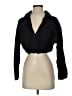 A.L.C. 100% Cotton Black 3/4 Sleeve Blouse Size 4 - photo 1