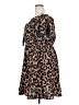 Unbranded 100% Polyester Animal Print Brown Casual Dress Size 2X - photo 5