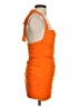 Unbranded Orange Cocktail Dress Size XS (estimated) - photo 4
