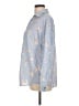 Unbranded 100% Polyester Floral Blue Long Sleeve Blouse Size L - photo 5