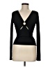 Minkpink Black Long Sleeve Top Size M - photo 1