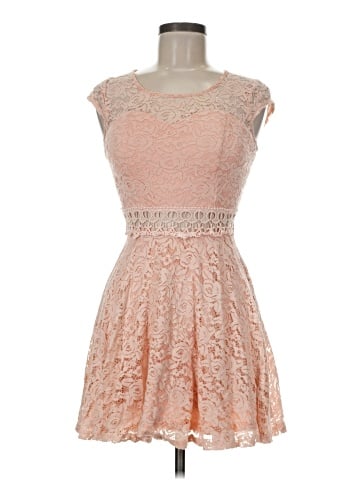 Papaya Cocktail Dress (view 1)