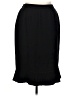 Le Suit Solid Black Formal Skirt Size 14W - photo 1