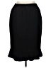 Le Suit Solid Black Formal Skirt Size 14W - photo 2