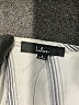 Lulus 100% Rayon Stripes White Romper Size L - photo 4