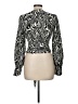 Saunders Collective Black Long Sleeve Blouse Size 6 - photo 2