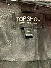 Topshop 100% Polyurethane Black Jacket Size 8 - photo 6
