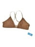 Cupshe Chevron-herringbone Brown Swimsuit Top Size XL - photo 1