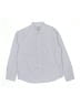 Zara Solid Gray Long Sleeve Button-Down Shirt Size 12 - photo 1