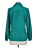 Assorted Brands Teal Long Sleeve Blouse Size 12 - photo 2