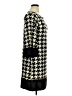 MSK Houndstooth Black Casual Dress Size XL - photo 4