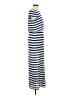 Chico's 100% Rayon Stripes Blue Casual Dress Size Sm Petite (0) - photo 4
