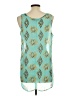 Annabelle 100% Polyester Teal Sleeveless Blouse Size L - photo 2