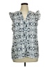 Unbranded Blue Sleeveless Blouse Size XL - photo 1