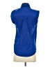 Ann Taylor 100% Polyester Blue Sleeveless T-Shirt Size 2 - photo 2