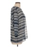 Ann Taylor LOFT Outlet 100% Polyester Gray 3/4 Sleeve Blouse Size L - photo 4