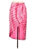 H:ours 100% Polyester Tie-dye Pink Casual Skirt Size M - photo 1