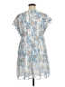 Unbranded 100% Polyester Paisley Blue Casual Dress Size XL - photo 2