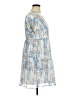 Unbranded 100% Polyester Paisley Blue Casual Dress Size XL - photo 4