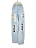 Shein Graphic Blue Jeans Size M - photo 1