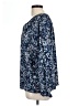 Jessica Simpson Blue Long Sleeve Blouse Size L - photo 5
