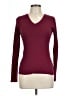 Active Basic Burgundy Long Sleeve T-Shirt Size L - photo 1