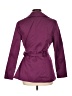 Sandro 100% Polyester Purple Trenchcoat Size Lg (3) - photo 2