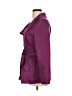 Sandro 100% Polyester Purple Trenchcoat Size Lg (3) - photo 5