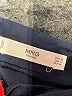 MNG Solid Blue Casual Skirt Size S - photo 3