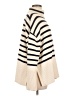 Gap 100% Cotton Stripes Ivory Turtleneck Sweater Size L - photo 4