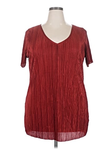 Evans Short Sleeve Blouse (view 1)