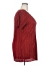 Evans 100% Polyester Red Short Sleeve Blouse Size 18 - photo 4