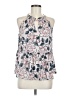 Ann Taylor LOFT Outlet 100% Polyester Pink Sleeveless Blouse Size S - photo 1