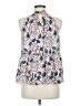 Ann Taylor LOFT Outlet 100% Polyester Pink Sleeveless Blouse Size S - photo 2