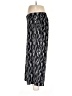 Nine West 100% Polyester Print Black Casual Pants Size L - photo 5
