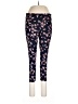 Time and Tru Floral Blue Leggings Size L - photo 1