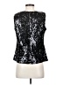 Calvin Klein 100% Polyester Black Sleeveless Blouse Size S - photo 2