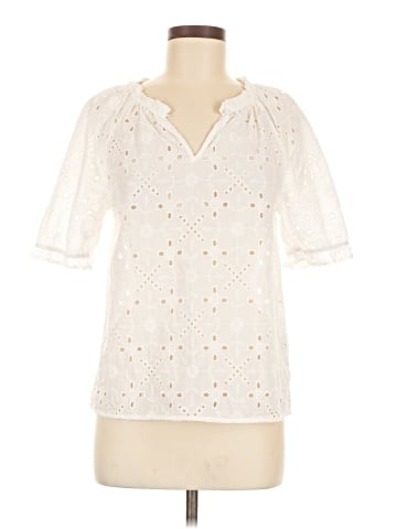 Elie Tahari Short Sleeve Blouse (view 1)
