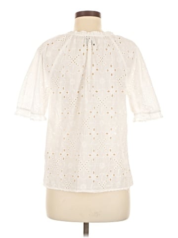 Elie Tahari Short Sleeve Blouse (view 2)