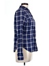 Forever 21 Plaid Blue Long Sleeve Button-Down Shirt Size L - photo 4