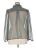 a.n.a. A New Approach 100% Polyester Gray Long Sleeve Blouse Size 1X - photo 2