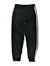 Adidas 100% Polyester Black Track Pants Size 7 - 8 - photo 2