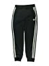 Adidas 100% Polyester Black Track Pants Size 7 - 8 - photo 1