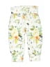 Unbranded 100% Cotton Tropical White Snow Pants With Bib Size 70 cm / US 6-9 MO - photo 2