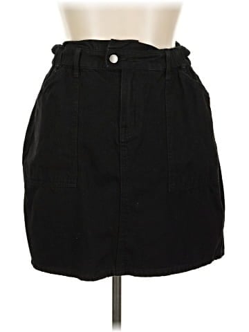 City Chic Denim Skirt (view 1)