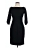 Cache Contour Collection Solid Black Cocktail Dress Size 10 - photo 1