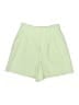 Zara Solid Green Shorts Size S - photo 1