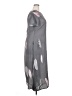 Unbranded 100% Polyester Graphic Gray Casual Dress Size 2X - photo 4